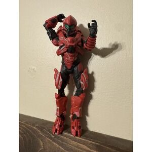 Halo SPARTAN RED HELIOSKRILL 6" Action Figure Microsoft 2016 Figure Only